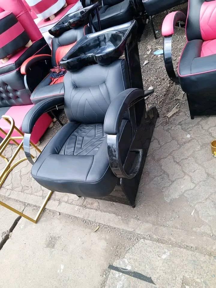 Local Salon Sink Barber Sink Jua Kali Shampoo Washing Unit - Professional Salon Equipment at Tessla Equipment Store